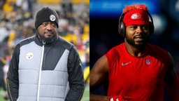 Mike Tomlin and Jauan Jennings