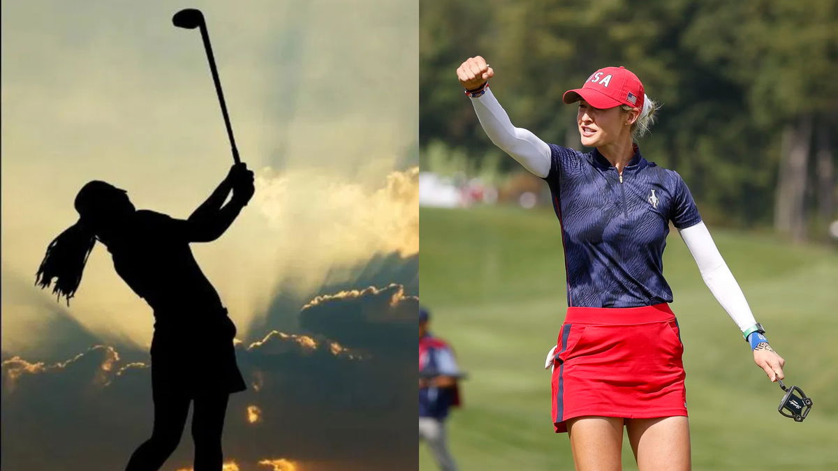 Nelly Korda and Female Golfer