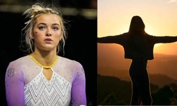 Olivia Dunne and silhouette