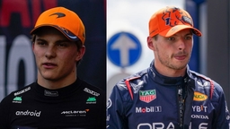 Oscar Piastri and Max Verstappen