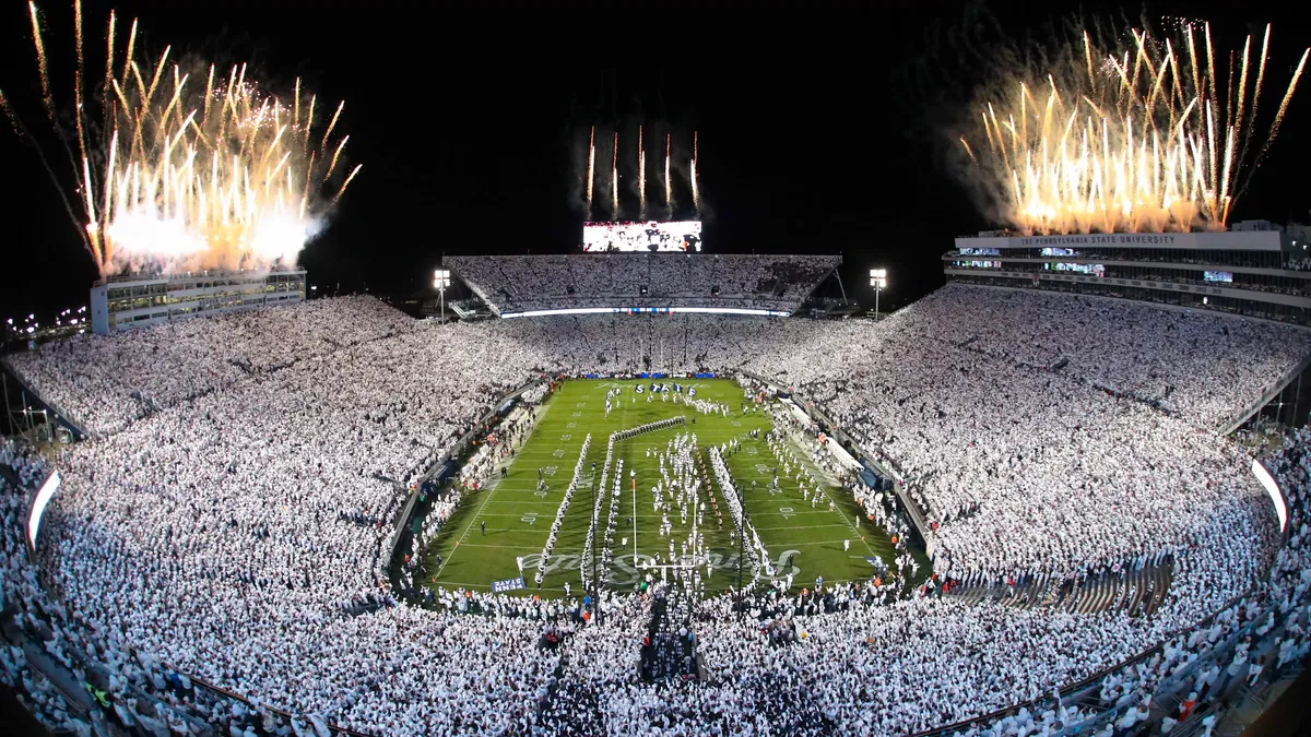 Penn state white out stadium