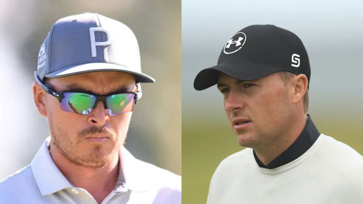 Rickie Fowler (L) and Jordan Spieth (R)