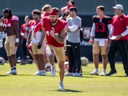 NFL, American Football Herren, USA 2024: San Francisco 49ers Training Camp Day 9 AUG 03 Aug 03 2024 Santa Clara U.S.A CA