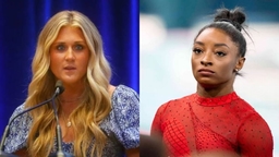 Riley Gaines and Simone Biles (1)