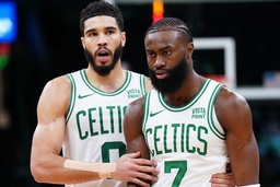 Jaylen Brown and Jayson Tatum