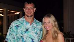 Rob Gronkowski and Camille Kostek