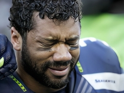 Russell Wilson Crying