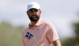 ORLANDO, FL &#8211; MARCH 07: Scottie Scheffler of the United States reacts after a missed putt at the 12th hole during the first round of the Arnold Palmer Invitational presented by Mastercard at Arnold Palmer Bay Hill Golf Course on March 07, 2024 in Orlando,