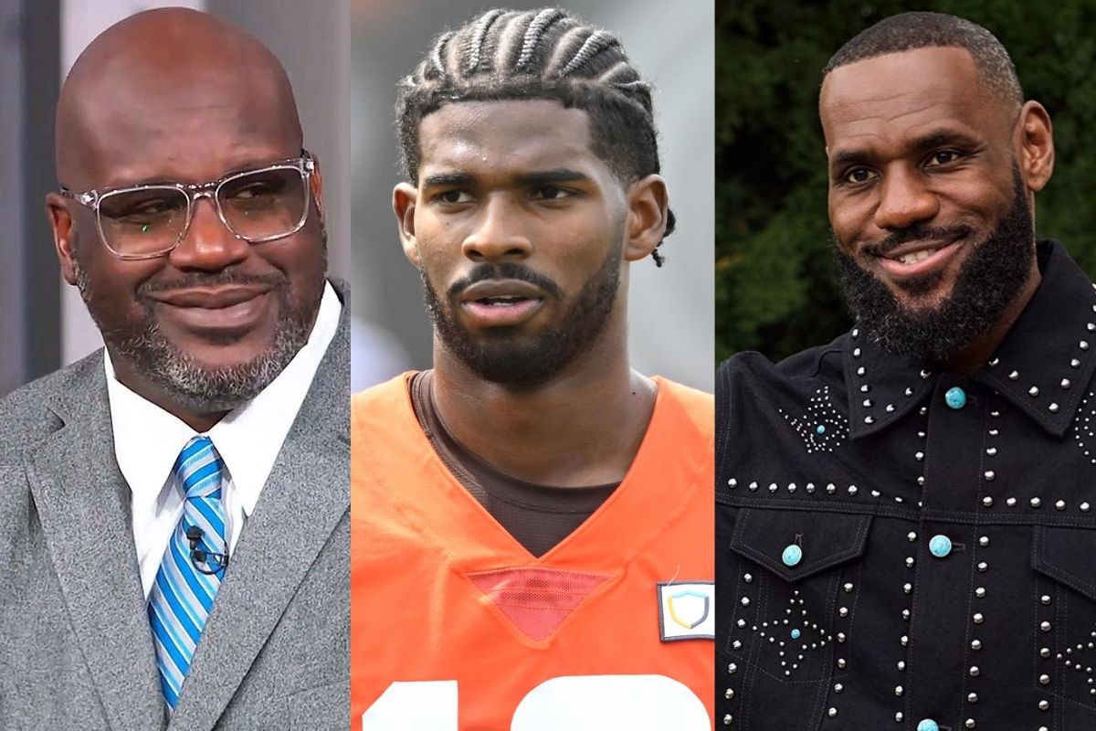 Shaq, Shedeur Sanders, LeBron
