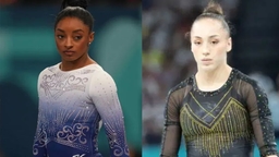 Simone Biles and Kaylia Nemour