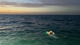 Swimming Man