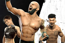 Demetrious Johnson, Stamp Fairtex, Rodtang Jitmuangnon in ONE Fight Arena