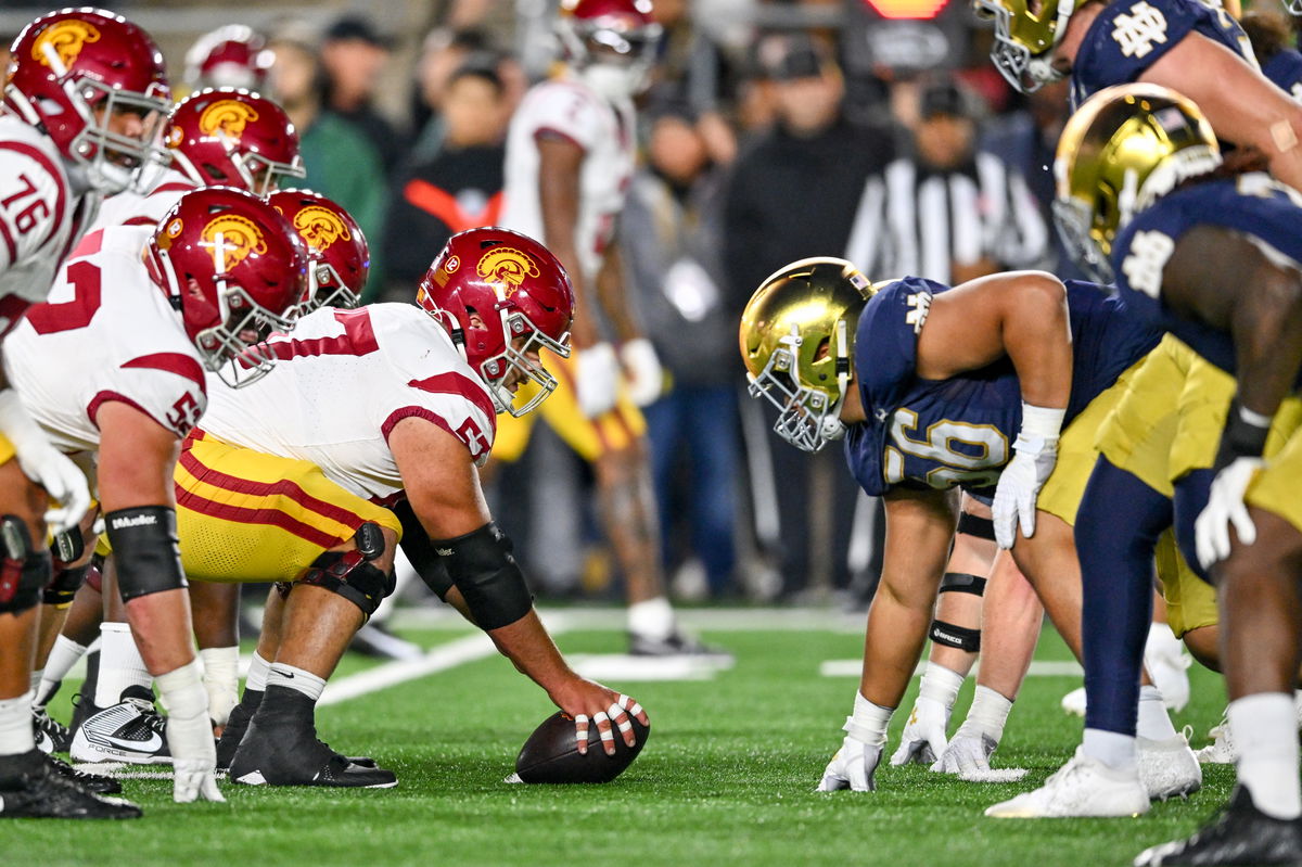 NCAA Football: Southern California at Notre Dame