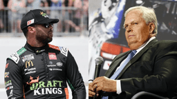 Bubba Wallace and Rick Hendrick