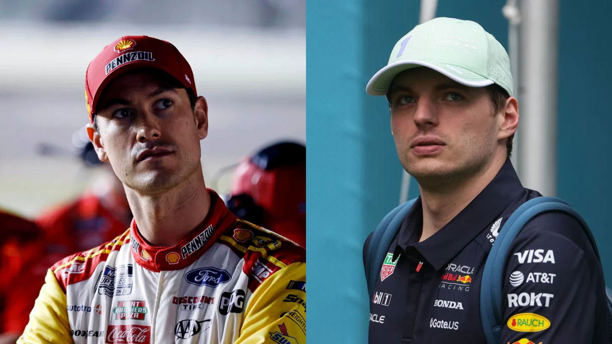 Joey Logano, Max Verstappen