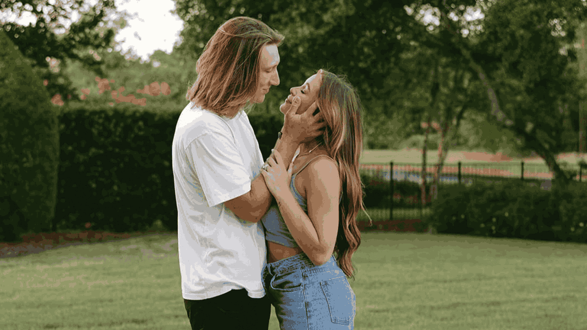 Travis Lawrence and wife Merissa