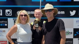 Keelan Harvick, DeLana Harvick, Kevin Harvick