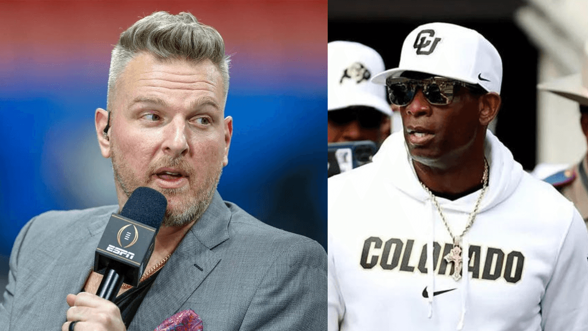 Pat McAfee and Deion Sanders