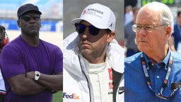 Michael Jordan, Denny Hamlin, Jim France
