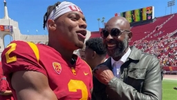 Brenden Rice and Jerry Rice