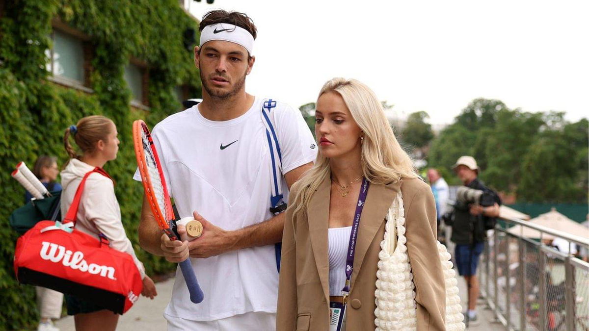 Morgan Riddle and Taylor Fritz