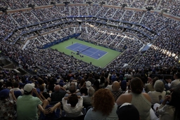 190909 NEW YORK Sept 9 2019 Photo shows the Arthur Ashe Stadium where the men s singles f
