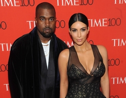 New York, NY- April 21: Kanye West and Kim Kardashian West attend the TIME 100 Gala at the Frederick P. Rose Hall on Ap