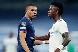 Kylian Mbappe and Vinicius Jr