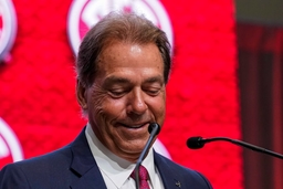 NCAA, College League, USA Football: SEC Media Days, Jul 19, 2022; Atlanta, GA, USA; Alabama head coach Nick Saban talks