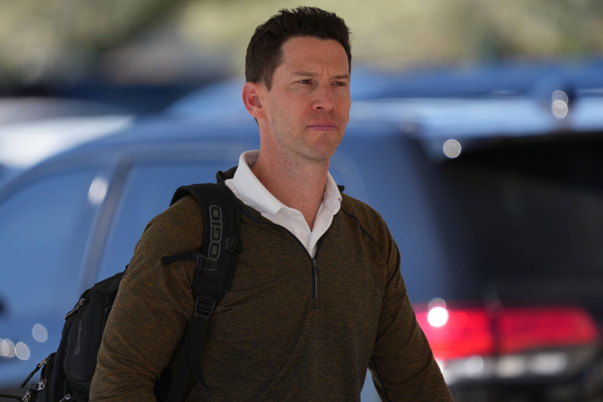 MLB, Baseball Herren, USA Spring Training- Chicago Cubs-Workouts, Mar 12, 2022; Mesa, AZ, USA; Chicago Cubs assistant ge