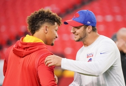 NFL, American Football Herren, USA Buffalo Bills at Kansas City Chiefs, Oct 10, 2021; Kansas City, Missouri, USA; Kansas