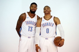 NBA, Basketball Herren, USA Oklahoma City Thunder-Media Day, Sep 25, 2017; Oklahoma City, OK, USA; Oklahoma City Thunder