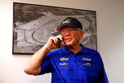 NASCAR, Motorsport, USA Daytona 500, Feb 21, 2016; Daytona Beach, FL, USA; NASCAR Sprint Cup team owner Joe Gibbs after