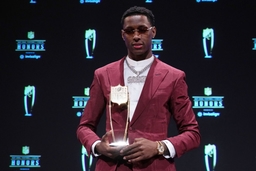 NFL, American Football Herren, USA Super Bowl LVII-NFL Honors Feb 9, 2023; Phoenix, Arizona, US; New York Jets corner ba