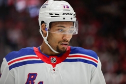 NHL, Eishockey Herren, USA New York Rangers at Detroit Red Wings Feb 23, 2023; Detroit, Michigan, USA; New York Rangers