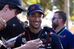 MELBOURNE, AUSTRALIA &#8211; APRIL 02: Daniel Ricciardo signing autographs at Melbourne Walk at on April 02, 2023, at The Melb