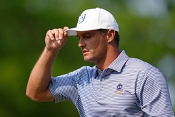 PGA, Golf Herren PGA Championship &#8211; Final Round May 21, 2023; Rochester, New York, USA; Bryson DeChambeau reacts after a
