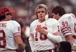 NFL, American Football Herren, USA Super Bowl XXIV Jan 28, 1990; New Orleans, LA, USA; FILE PHOTO; San Francisco 49ers q