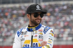 CHARLOTTE, NC &#8211; MAY 29: Chase Elliott ( 9 Hendrick Motorsports NAPA Patriotic Chevrolet) looks on prior to the running o