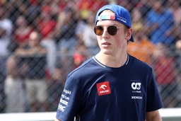 F1 Gran Prix of Italy Liam Lawson of AlphaTauri during drivers parade before the F1 Grand Prix of Italy at Autodromo Naz