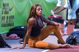 Track &amp; Field: Prefontaine Classic press conference, PK, Pressekonferenz Sep 15, 2023; Eugene, OR, USA; Sha Carri Richar