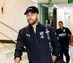 Neymar s First Game with Al-Hilal Saudi Club &#8211; Riyadh Brazilian football player Neymar da Silva Santos Junior, known as