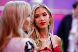 LAS VEGAS, NV &#8211; FEBRUARY 05: Gracie Hunt, daughter of Chiefs owner Clark Hunt during the Super Bowl LVIII Opening Night