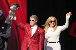 NFL, American Football Herren, USA Super Bowl LVIII-Kansas City Chiefs Celebration Feb 14, 2024; Kansas City, MO, USA; K
