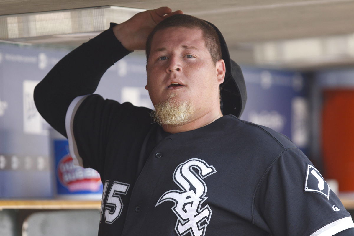 MLB, Baseball Herren, USA White Sox vs Tigers AUG 5 August 5, 2010: Chicago White Sox relief pitcher Bobby Jenks (45) du