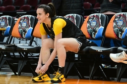 NCAA, College League, USA Womens Basketball: Final Four National Semifinal-Iowa Practice Apr 4, 2024; Cleveland, OH, USA