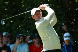 RBC Canadian Open Rory Mcllroy of Northern Ireland tees off on the 8th hole during the first round of the RBC Canadian O