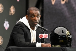 NCAA, College League, USA Football: Big 12 Media Days Jul 10, 2024; Las Vegas, NV, USA; Colorado Buffaloes head coach De