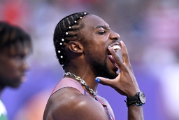 LYLES Noah Team USA Olympiasieger 3.Tag Leichtathletik 100m Maenner Finale Paris Olympische Spiele 2024 04. 08. 2024 Par