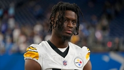 August 24, 2024, Pittsburgh, Pennsylvania, USA: August 24, 2024: George Pickens 14 during the Pittsburgh Steelers vs Det